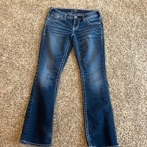 Silver Aiko bootcut jeans size 29/33